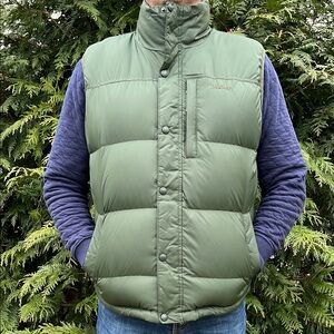 🌲 L.L. Bean Down Vest Size Large